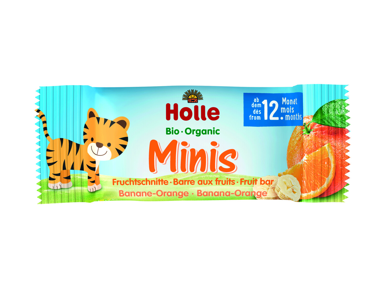 Holle Organic Banana-Orange Minis (100g) - Image 3
