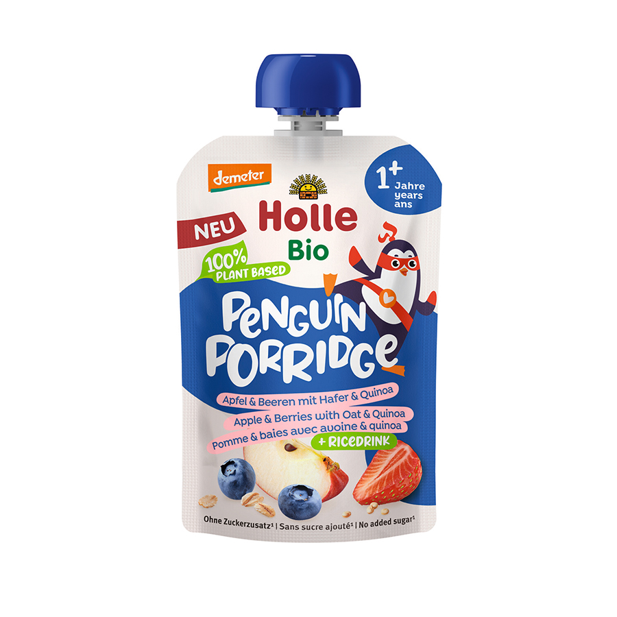 Holle Organic Penguin Porridge Pouch (110g)