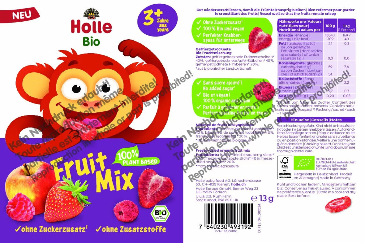 Holle Organic Fruits Mix (15g) - Image 2